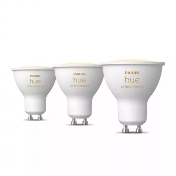 Philips Hue White ambience GU10 – älykäs valaisin – (3 kpl:n pakkaus)