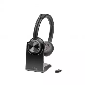 HP Poly Savi 7320 UC stereo DECT 1880-1900 MHz kuulokemikrofoni