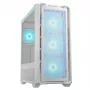 PC-kotelo COUGAR Gaming MX600 RGB Full Tower valkoinen