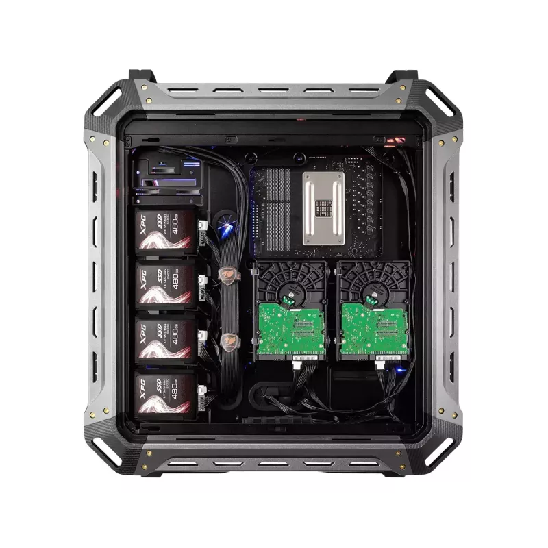 Full Tower COUGAR Gaming Panzer Max-G musta 120 140 mm tuuletin