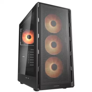 COUGAR Airface Pure PRO Midi-tornikotelo, ARGB, musta