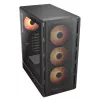 COUGAR Airface Pure PRO Midi-tornikotelo, ARGB, musta