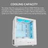 COUGAR Airface Pure PRO Midi-tornikotelo, ARGB, musta
