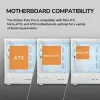 COUGAR Airface Pure PRO Midi-tornikotelo, ARGB, musta
