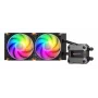 COUGAR Poseidon Ultra 240 CPU-vesijäähdytys, ARGB, musta, All-in-One-nestekühler, 12 cm, 500 RPM, 2200 RPM, musta