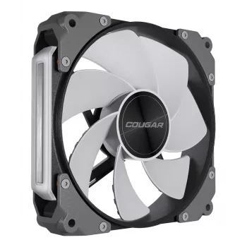 COUGAR Apolar 120 ARGB Reverse Blade koteloventtiilaattori CF-ARB12HB-RGB, 120 x 120 x 28 mm, 37,1 dB, musta