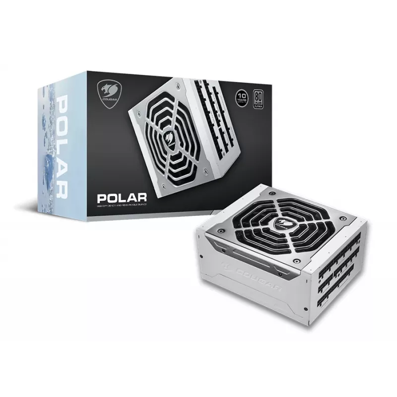 COUGAR Polar 1050W virtalähde ATX3.1 / 80 Plus Platinum / modulaarinen