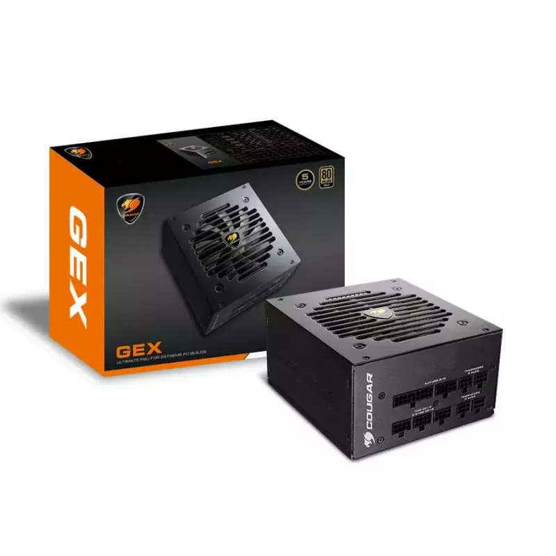 COUGAR GEX 850W virtalähde ATX3.0 / 80 Plus Gold / modulaarinen