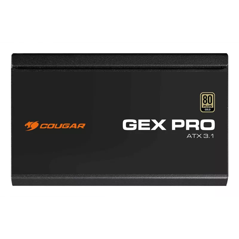 COUGAR virtalähde GEX PRO 850W ATX3.1 / 80 Plus Gold / modulaarinen