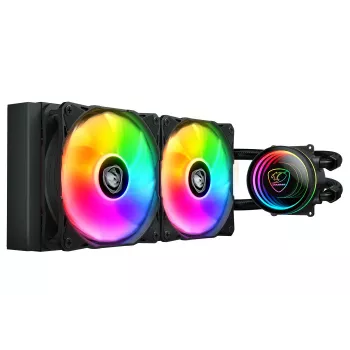All-in-One-nestekühler COUGAR Gaming Poseidon Elite ARGB 240 musta maksimaalinen ilmanpaine 2,4 mmH2O