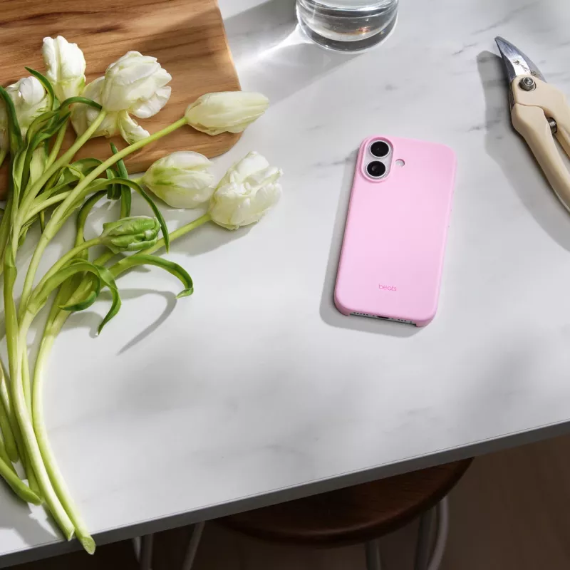 APPLE Beats iPhone 17 -kuori MagSafe- ja kameranhallinnalla - Pebble Pink