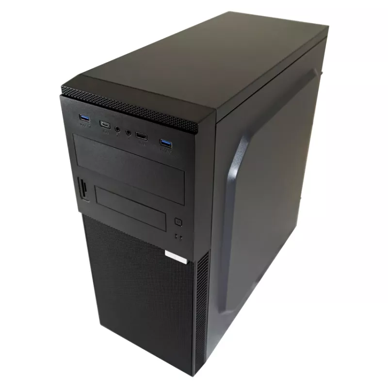 PC-kotelo LC-Power LC-7041B-ON Midi Tower musta