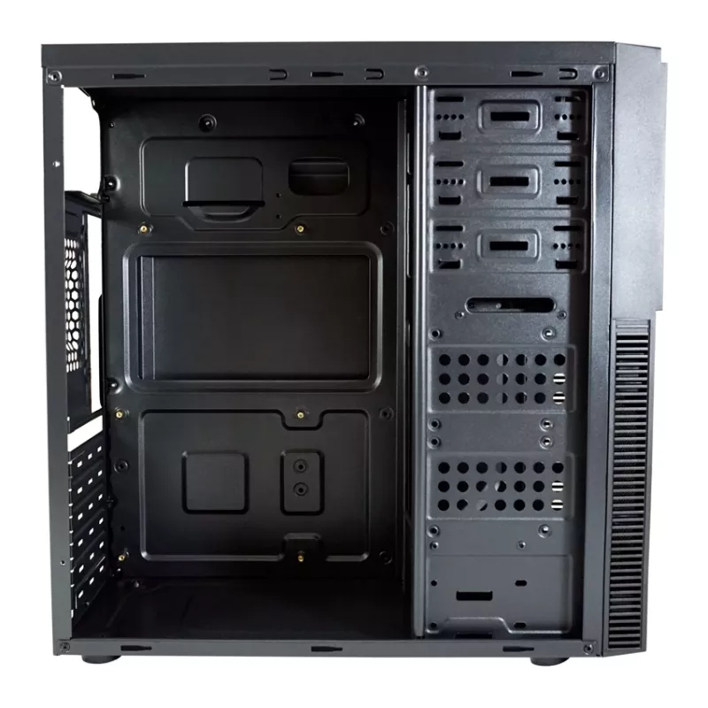 PC-kotelo LC-Power LC-7041B-ON Midi Tower musta