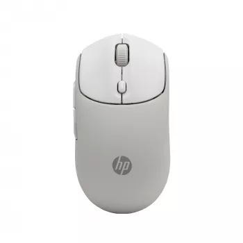 HP 400 hiljainen vaahteranvärinen langaton hiiri, molempikätinen, RF Wireless + Bluetooth, 6000 DPI, beige