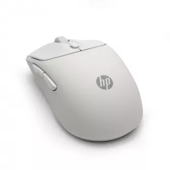 HP 400 hiljainen vaahteranvärinen langaton hiiri, molempikätinen, RF Wireless + Bluetooth, 6000 DPI, beige