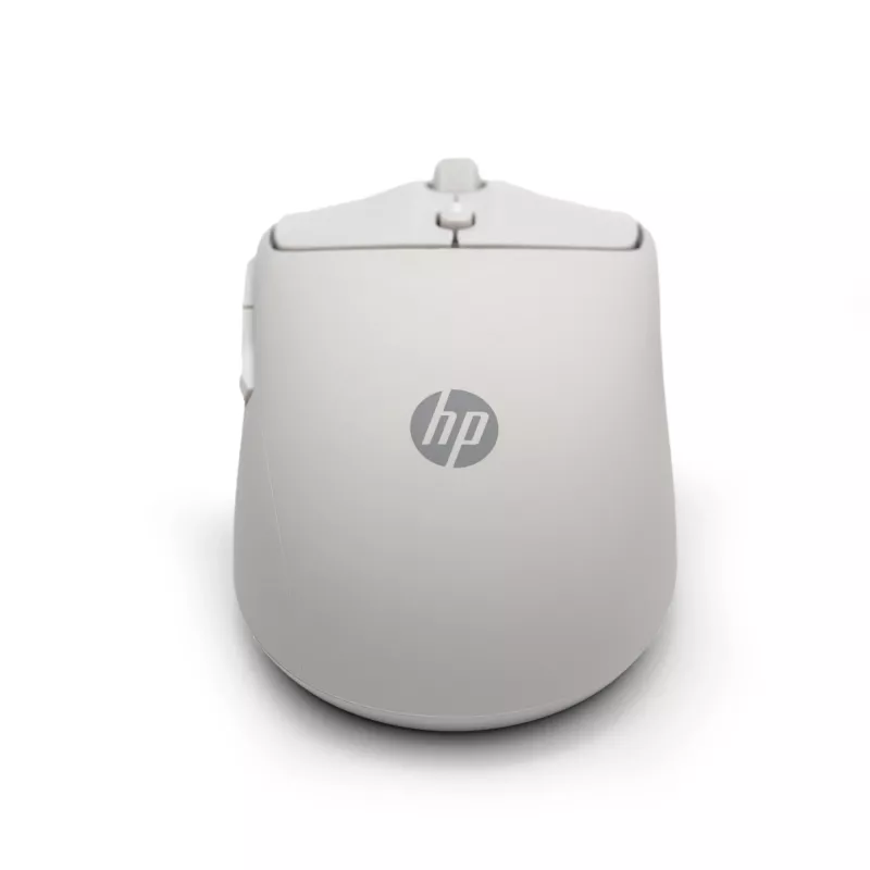 HP 400 hiljainen vaahteranvärinen langaton hiiri, molempikätinen, RF Wireless + Bluetooth, 6000 DPI, beige