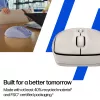 HP 400 hiljainen vaahteranvärinen langaton hiiri, molempikätinen, RF Wireless + Bluetooth, 6000 DPI, beige