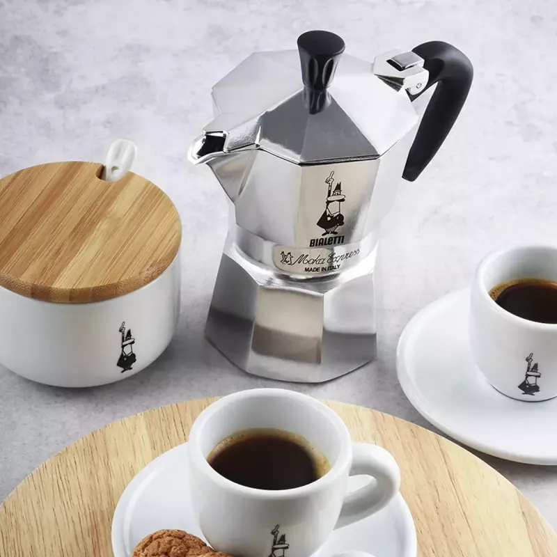 Mokkapannu BIALETTI Moka Express alumiini 2 kupin (100 ml) musta