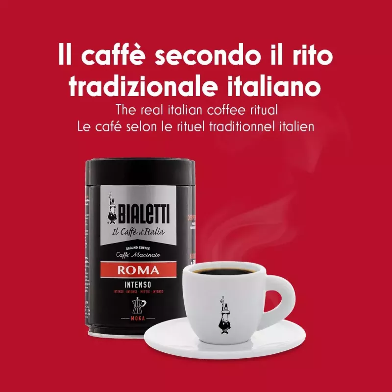 Mokkapannu BIALETTI Moka Express alumiini 2 kupin (100 ml) musta