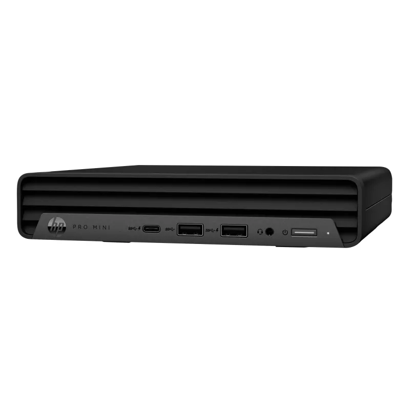 HP Pro Mini 400 G9 Intel® Core™ i7 i7-13700T 16 GB DDR4-SDRAM 512 GB SSD Windows 11 Pro Mini-PC musta