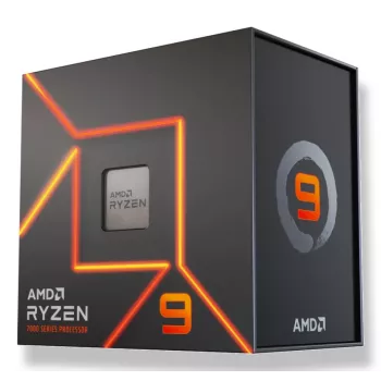 AMD Ryzen 9 7900 - 5,40 GHz - 12 ydintä - kanta AM5 - 76 MB välimuisti - 65 W - WOF