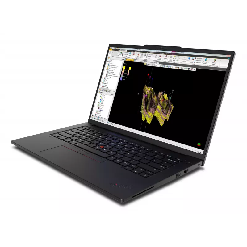 Lenovo ThinkPad P14s Gen 6 (Intel) Intel Core Ultra 7 255H Mobile Workstation 36,8 cm (14,5 tuuman) WQXGA 64 GB DDR5-SDRAM 1 TB SSD NVIDIA RTX PRO 500 Blackwell Wi-Fi 7 (802.11be) Windows 11 Pro saksa musta