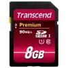 Flash-muisti Transcend 8GB SDHC Class 10 UHS-I TS8GSDU1