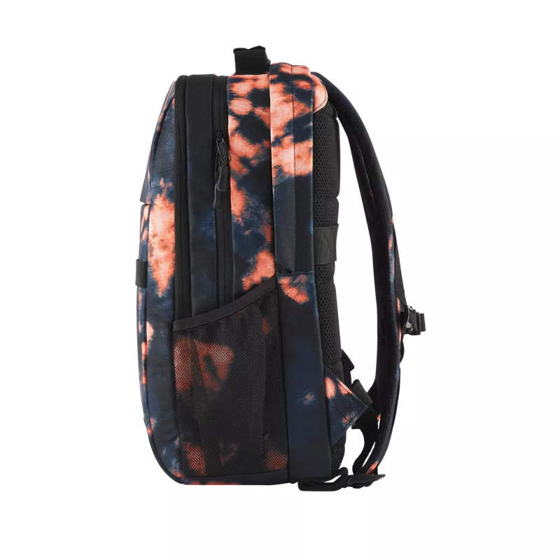 Vapaa-ajan reppu HP Campus XL Tie Dye reppu musta polyesteri