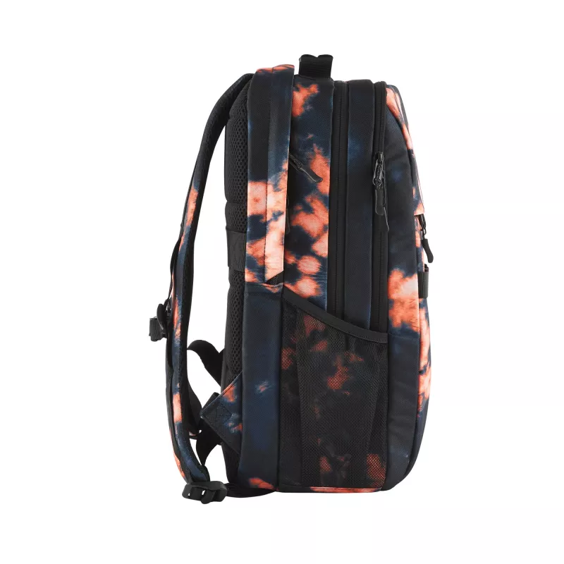 Vapaa-ajan reppu HP Campus XL Tie Dye reppu musta polyesteri