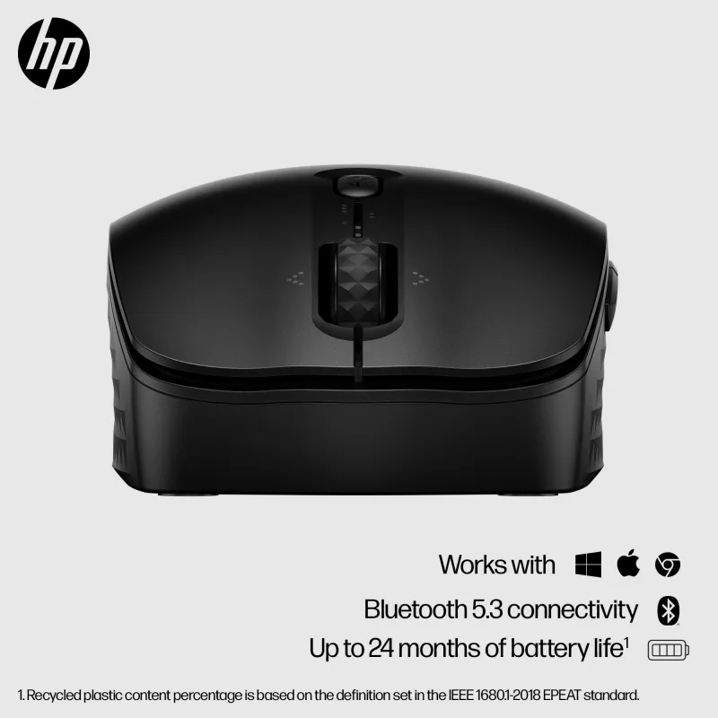 HP 420 ohjelmoitava Bluetooth-hiiri, molempikätinen, Bluetooth, 4000 DPI, musta