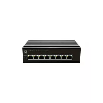 Hallitsematon kytkin LevelOne IFS-0801 8-porttinen Fast Ethernet teollisuus