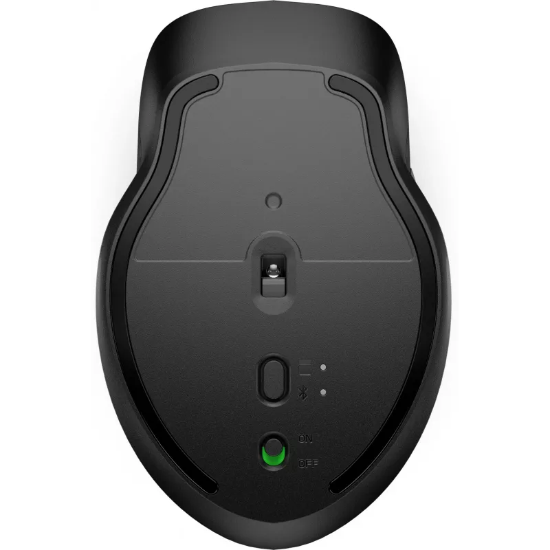HP 430 monilaite langaton hiiri, molempikätinen, optinen, RF langaton + Bluetooth, 1200 DPI, musta