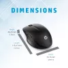 HP 430 monilaite langaton hiiri, molempikätinen, optinen, RF langaton + Bluetooth, 1200 DPI, musta