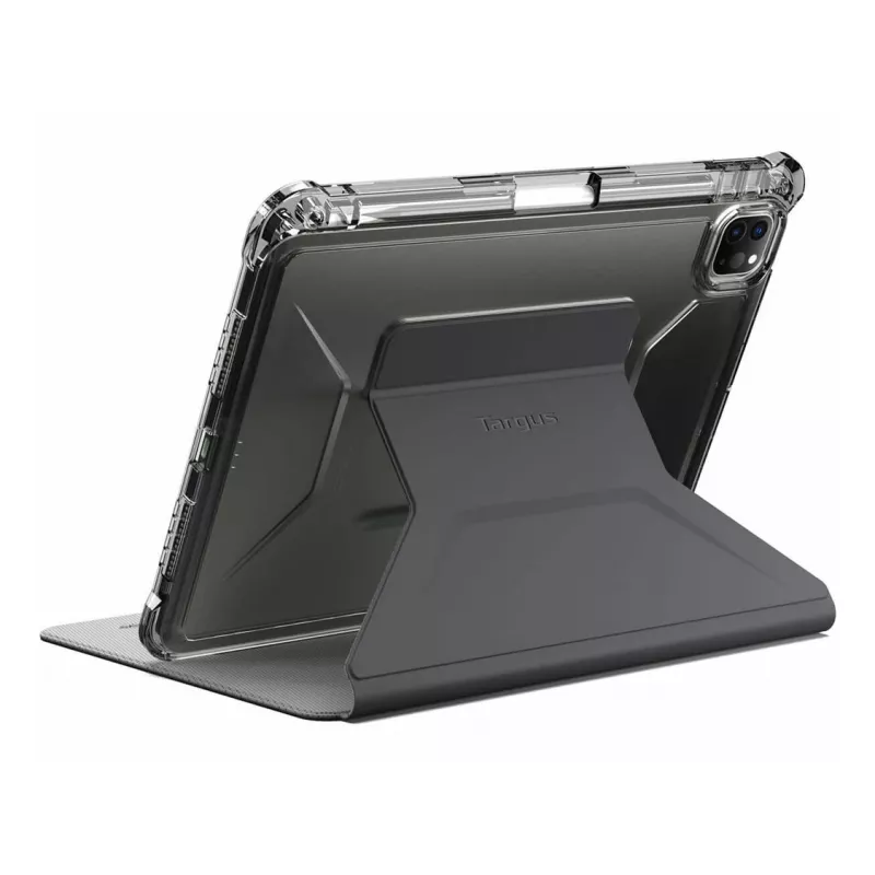 Targus Pro-Tek THZ984GL kirkas suojakotelo iPad Pro 11 tuumaa (M4) -tabletille, 27,9 cm (11 tuumaa), TPU, kirkas/musta