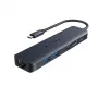 Targus HD4003GL kannettavan telakointiasema/porttireplikaattori USB Type-C sininen