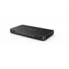 Yealink AVHub 1306011 ääni- ja videohubi, 6,3 mm / RCA -kaiuttimen liitäntä, 6,3 mm linjatulo ja -lähtö, musta