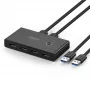 Ugreen 30768 USB-keskitin USB 3.2 Gen 1 (3.1 Gen 1) Type-A 5000 Mbit/s musta