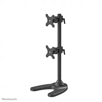 Neomounts FPMA-D700DDV -näyttöteline 10-27 inch, vapaasti seisova/pöytäkiinnitys, 6 kg, 25,4 cm (10 inch), 68,6 cm (27 inch), 100 x 100 mm, musta