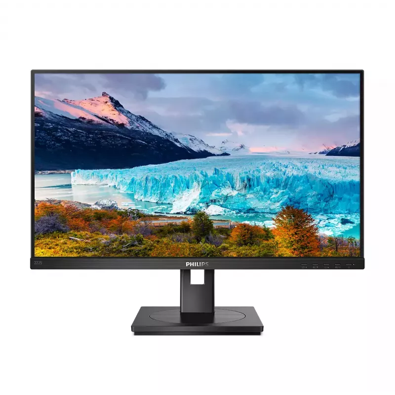 Philips S Line 222S1AE/00 -tietokonenäyttö 54,6 cm (21,5 inch) 1920 x 1080 pikseliä Full HD LCD musta