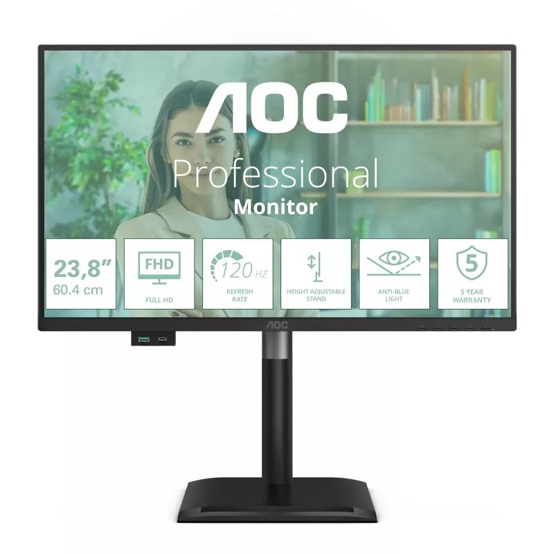AOC 24P4U -tietokonenäyttö 60,5 cm (23,8
