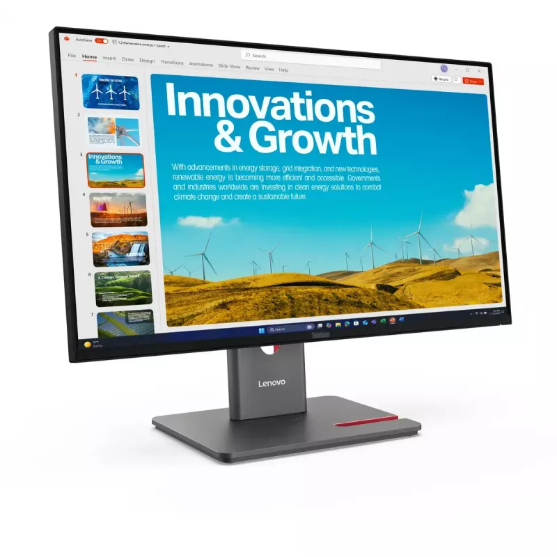 Näyttö Lenovo ThinkVision P24QD-40 23,8 inch Quad HD LCD 2560 x 1440