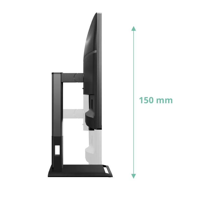 AOC Q27P4U -tietokonenäyttö 68,6 cm (27 inch) 2560 x 1440 pikseliä Wide Quad HD musta