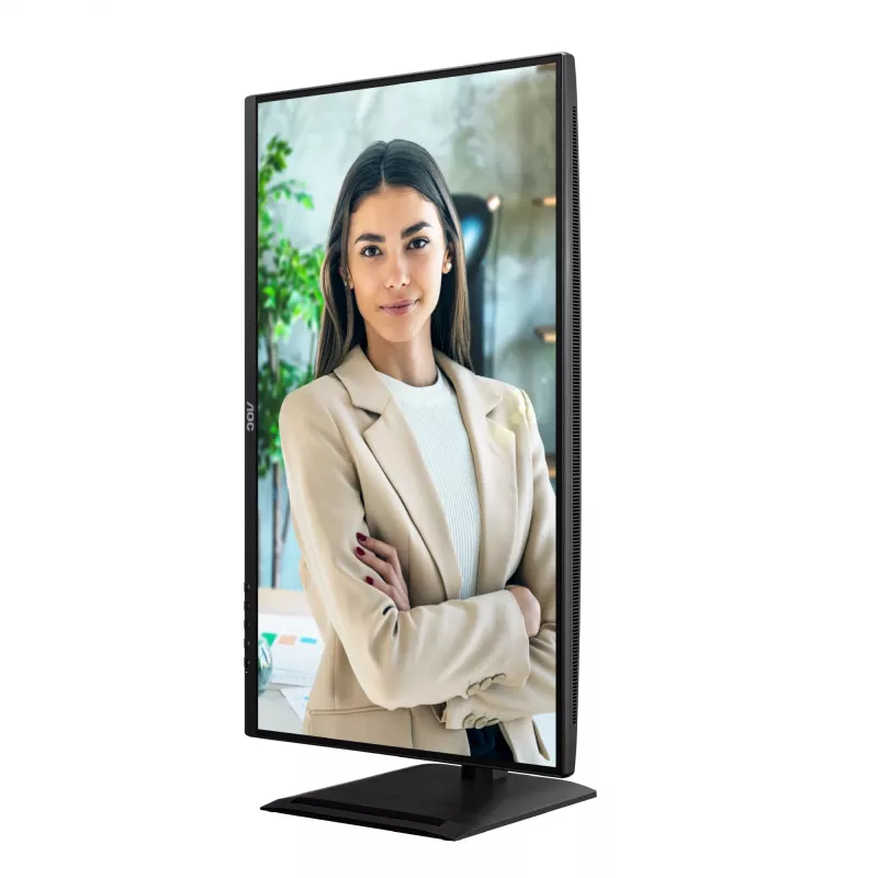AOC Q27P4U -tietokonenäyttö 68,6 cm (27 inch) 2560 x 1440 pikseliä Wide Quad HD musta