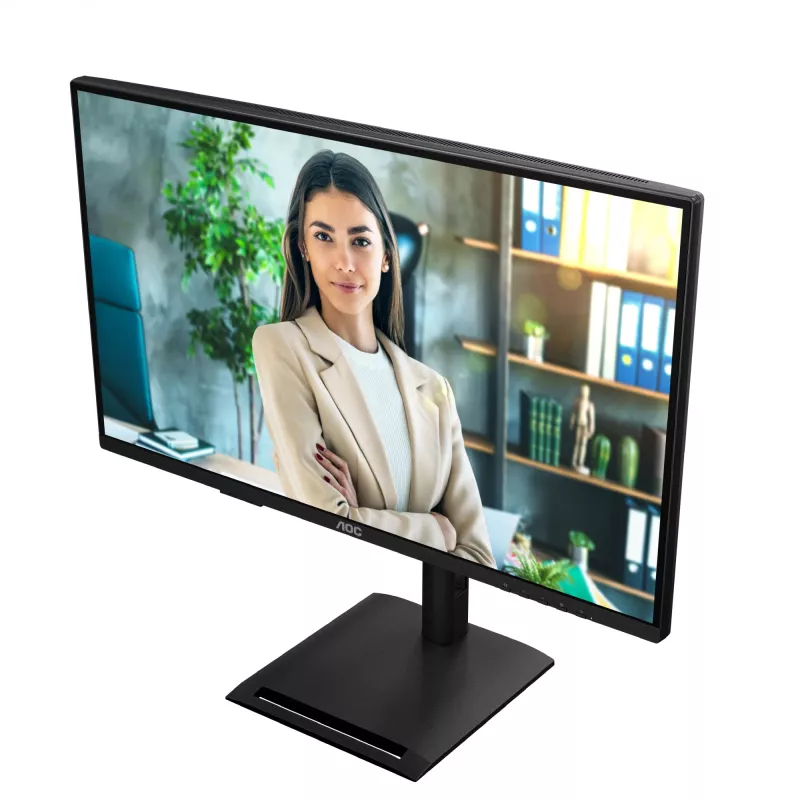 AOC Q27P4U -tietokonenäyttö 68,6 cm (27 inch) 2560 x 1440 pikseliä Wide Quad HD musta