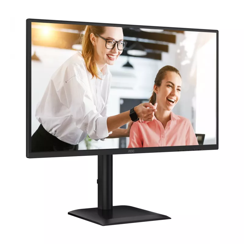 AOC E4 Q27E4CV -tietokonenäyttö 68,6 cm (27 inch) 2560 x 1440 pikseliä Quad HD LED musta