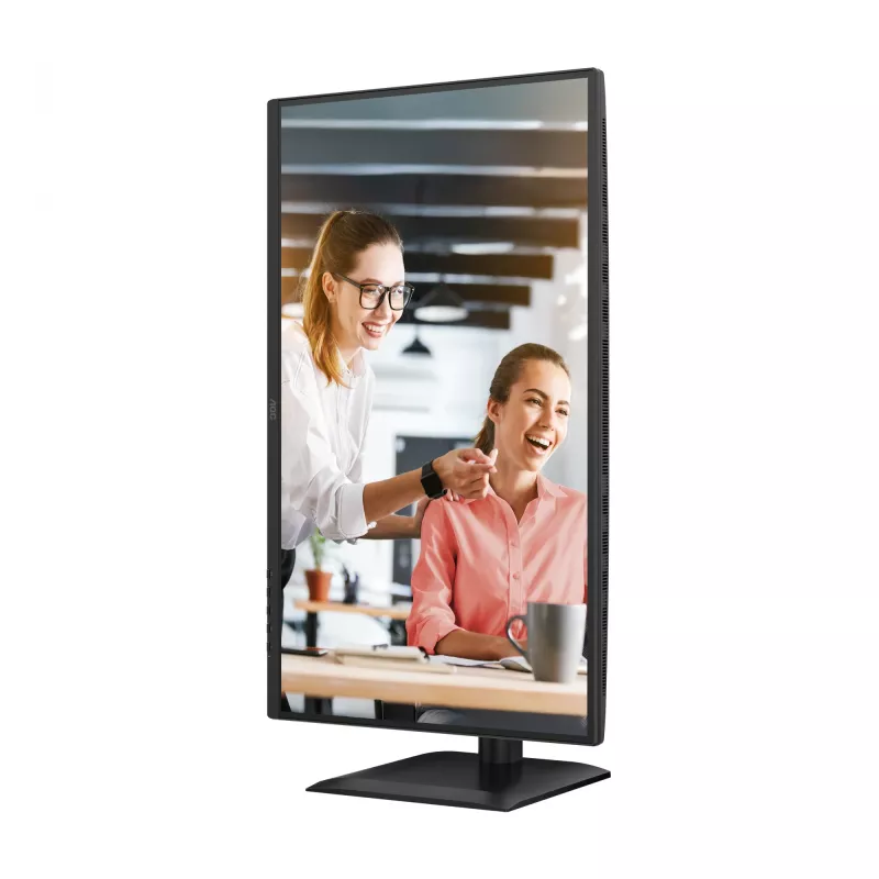 AOC E4 Q27E4CV -tietokonenäyttö 68,6 cm (27 inch) 2560 x 1440 pikseliä Quad HD LED musta