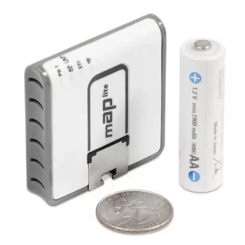 MIKROTIK Map Lite 650 MHz CPU, 64 MB RAM, 1x LAN, sisäänrakennettu Dual