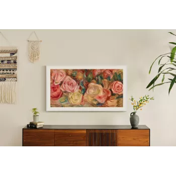 Samsung The Frame GQ50LS03DAUXZG 127 cm (50 tuumaa) QLED 4K Ultra HD Smart TV, Art Mode, Wi-Fi, musta