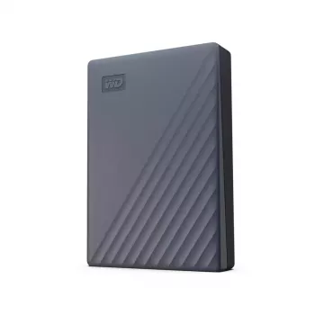WESTERN DIGITAL ulkoinen kiintolevy – My Passport – 4 TB – USB-C/A 3.2 Gen 1 – harmaa