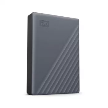 WESTERN DIGITAL ulkoinen kiintolevy – My Passport – 4 TB – USB-C/A 3.2 Gen 1 – harmaa